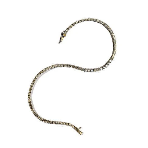 Bracelet Ligne en or blanc et diamants
