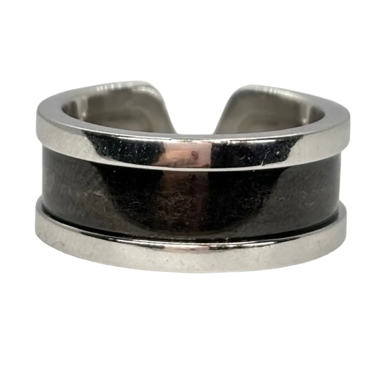 Bague Bandeau CARTIER "C de Cartier" en or blanc