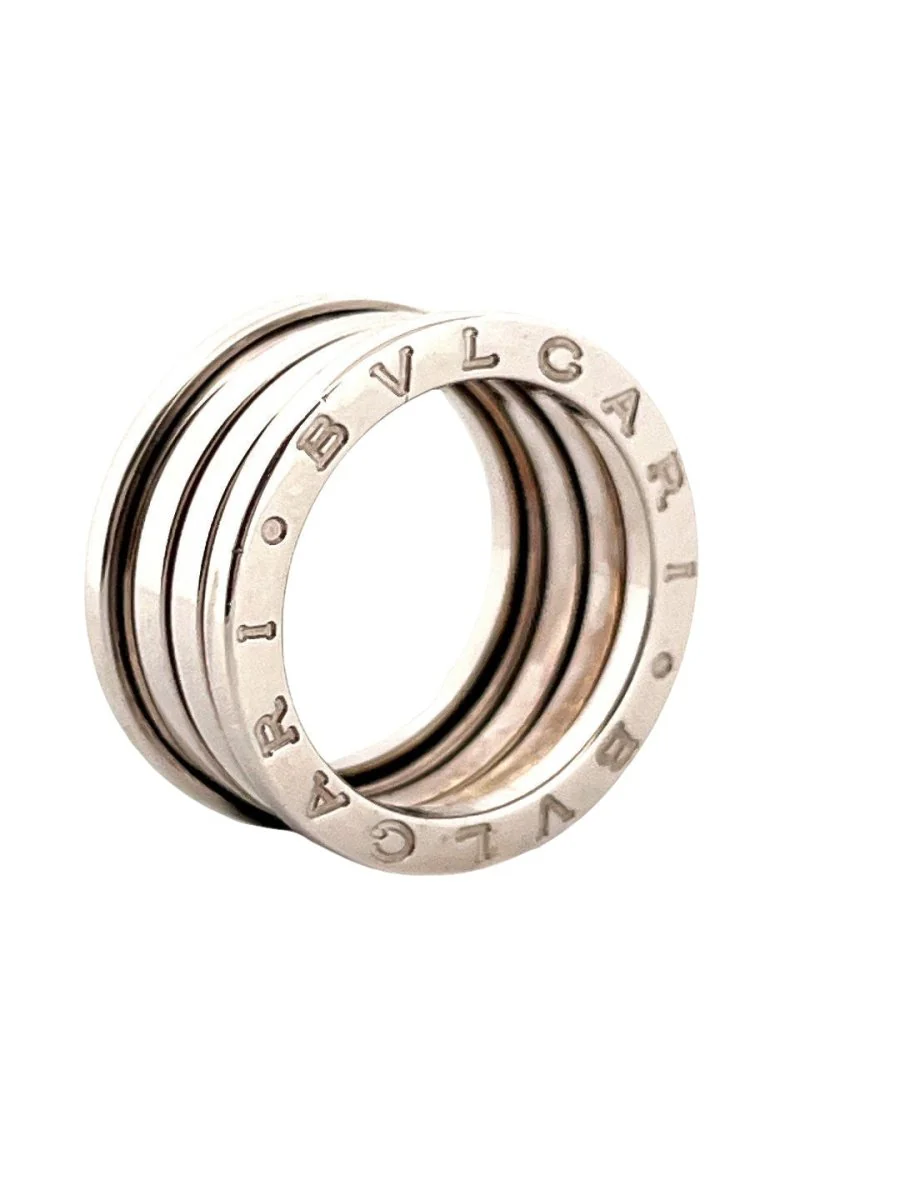 Bague Bandeau BULGARI "B.Zéro 1" en or blanc - Image 2