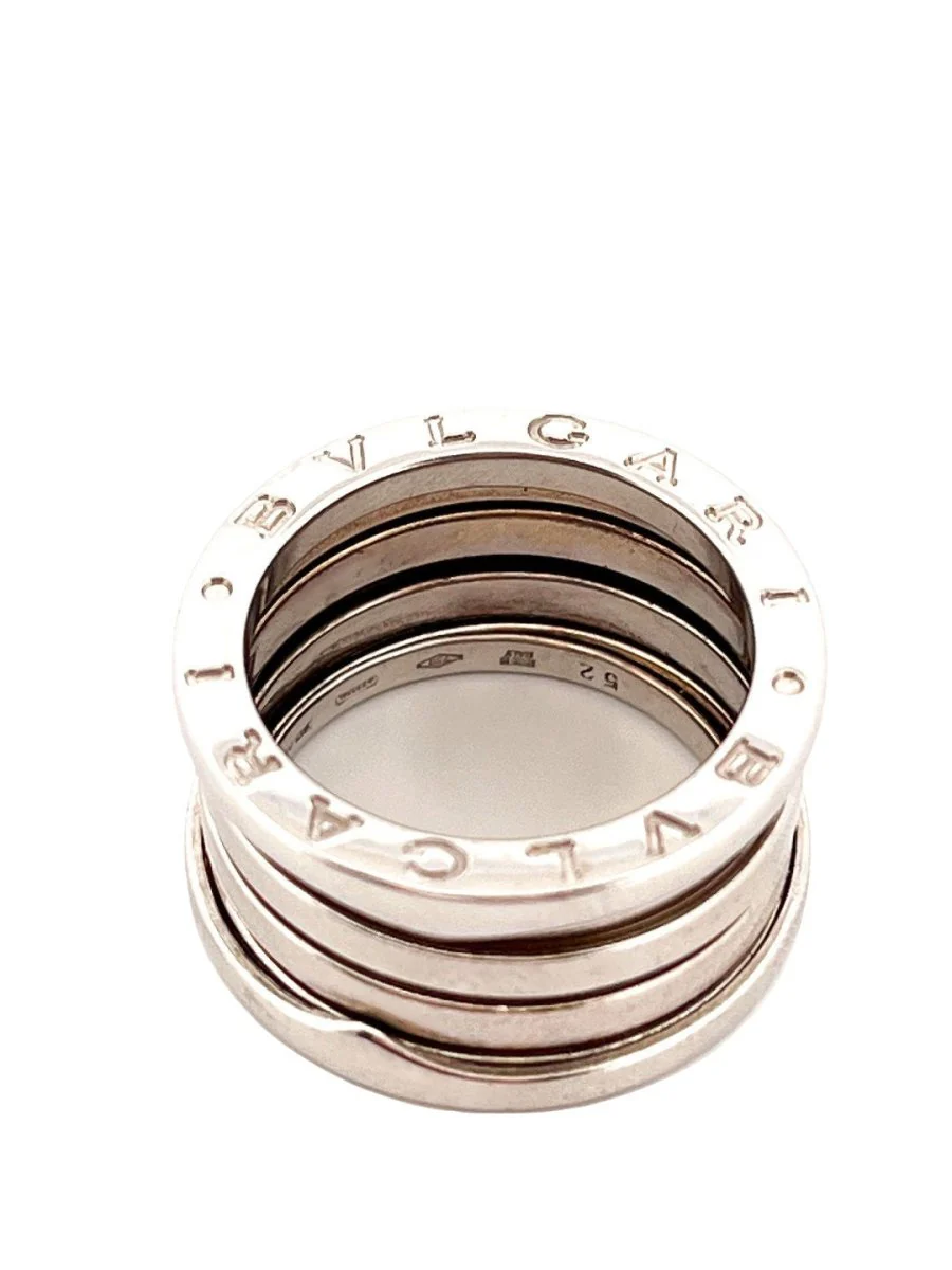 Bague Bandeau BULGARI "B.Zéro 1" en or blanc - Image 3