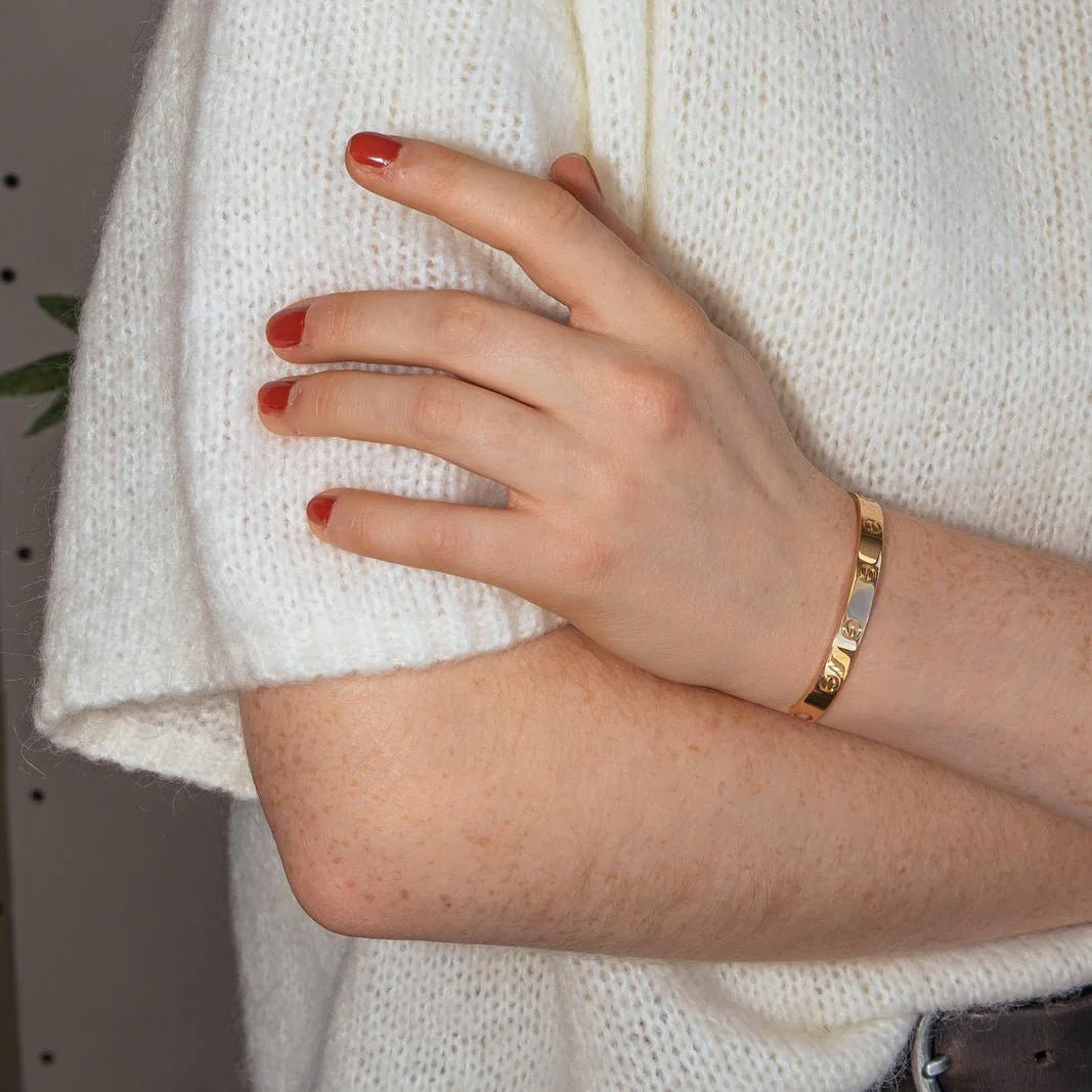 Bracelet Jonc CARTIER "Love" en or rose - Image 2
