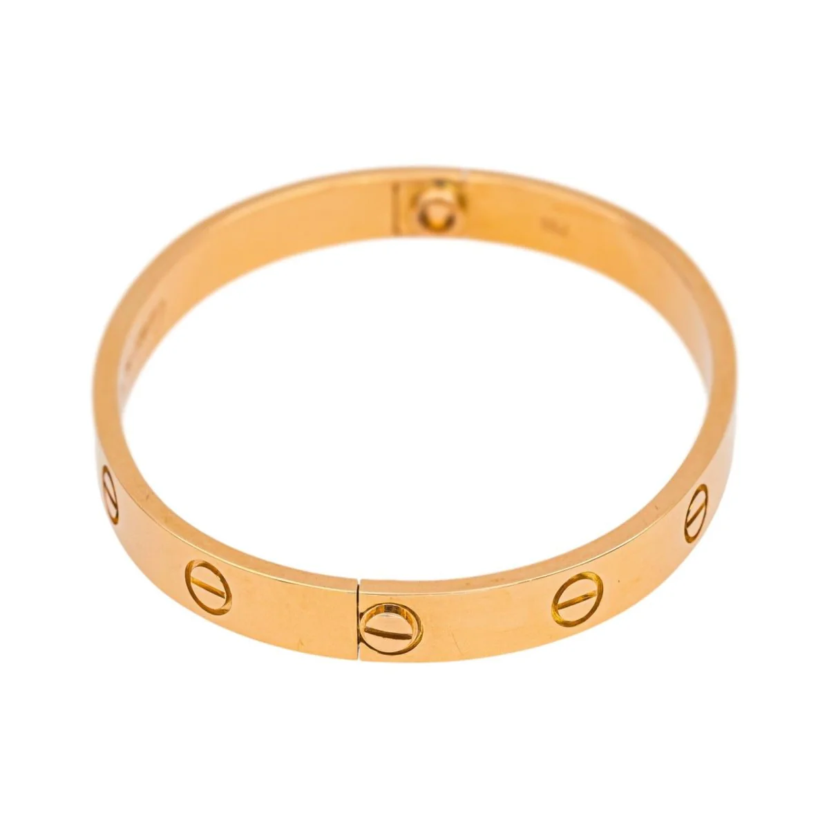 Bracelet Jonc CARTIER "Love" en or rose - Image 4