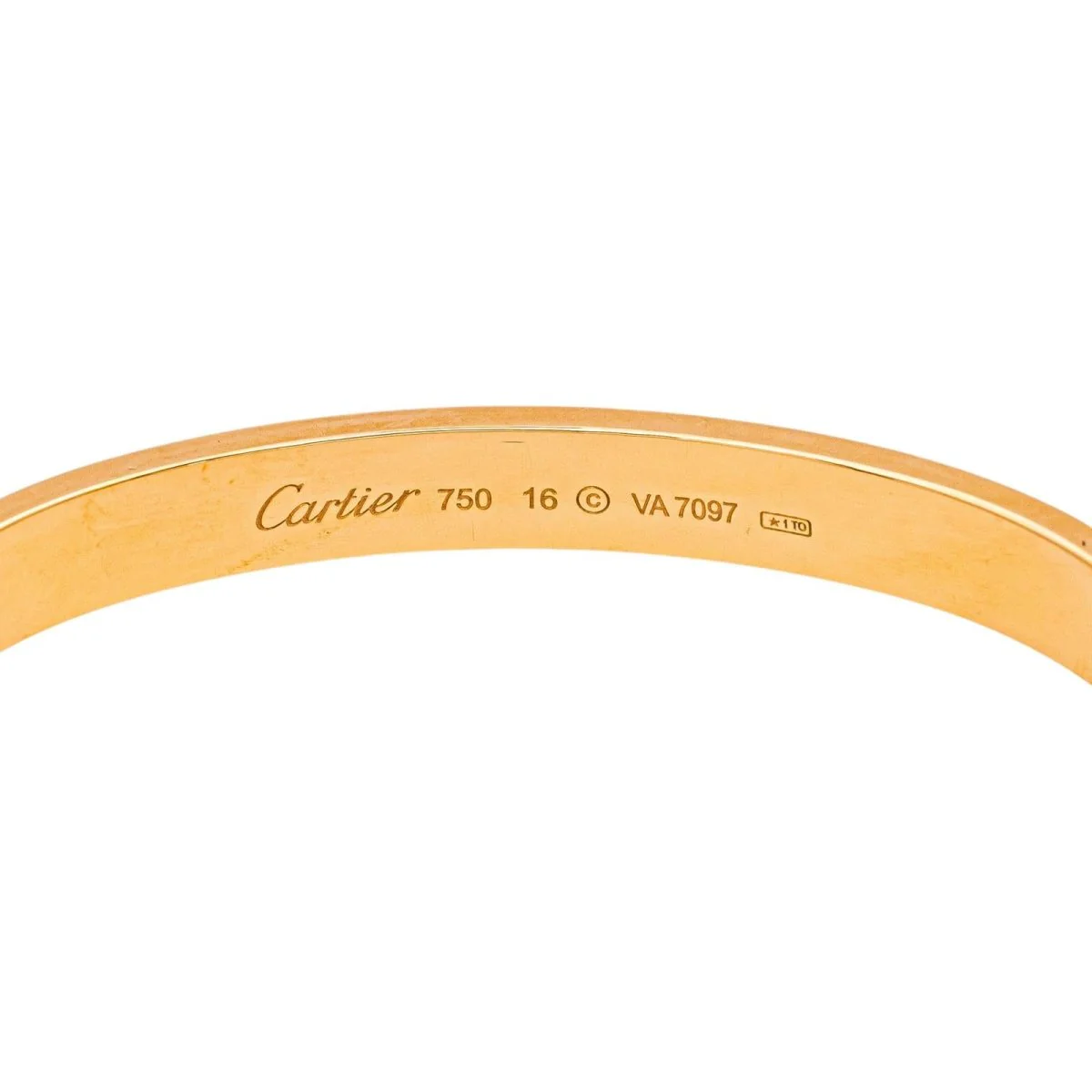 Bracelet Jonc CARTIER "Love" en or rose - Image 5