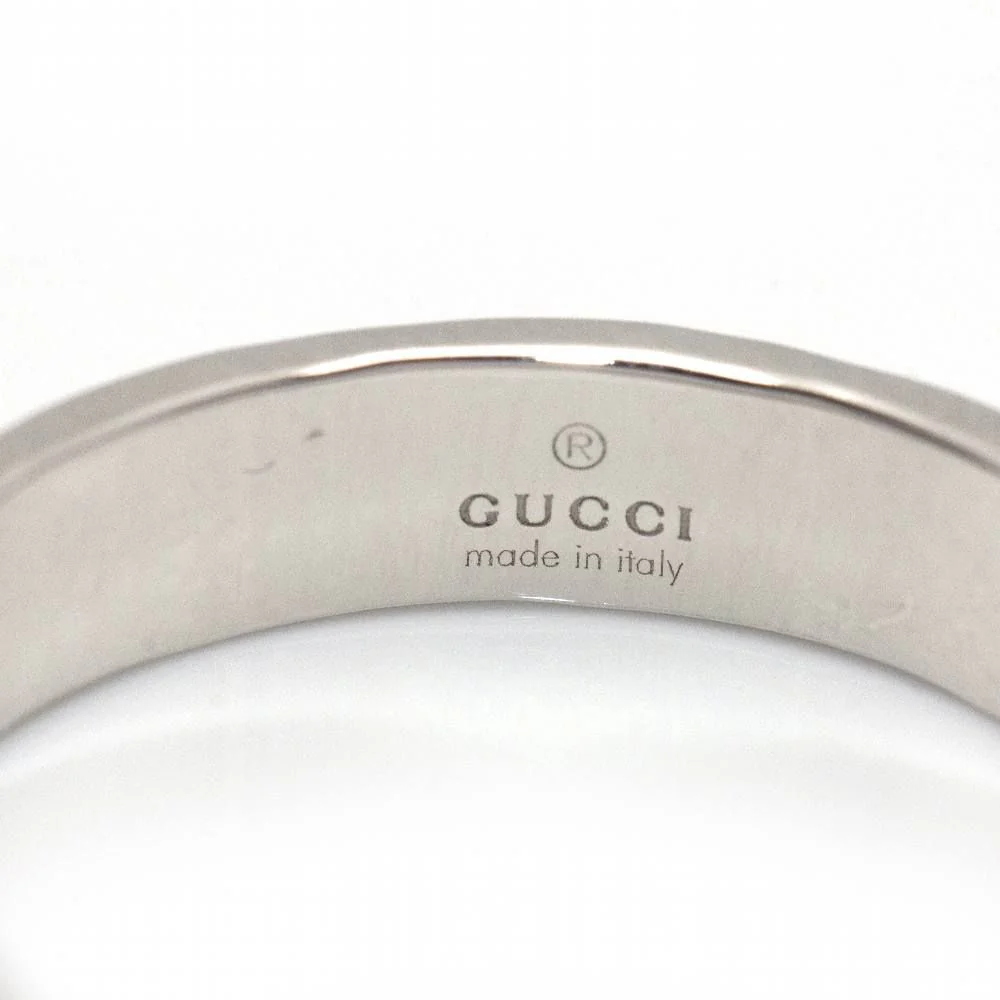 Bague GUCCI "Icon" en or blanc - Image 3