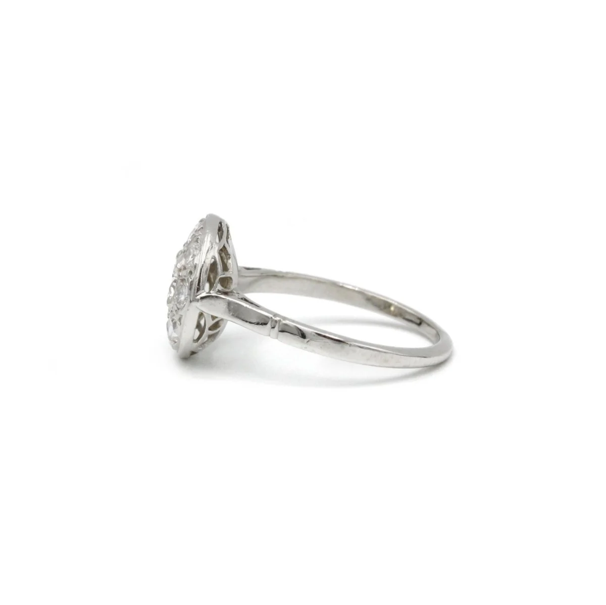 Bague - Or, Platine & Diamants - Image 2
