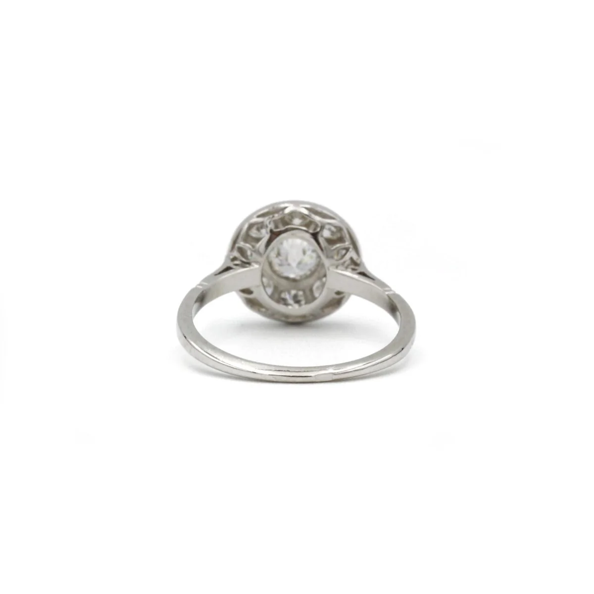 Bague - Or, Platine & Diamants - Image 3