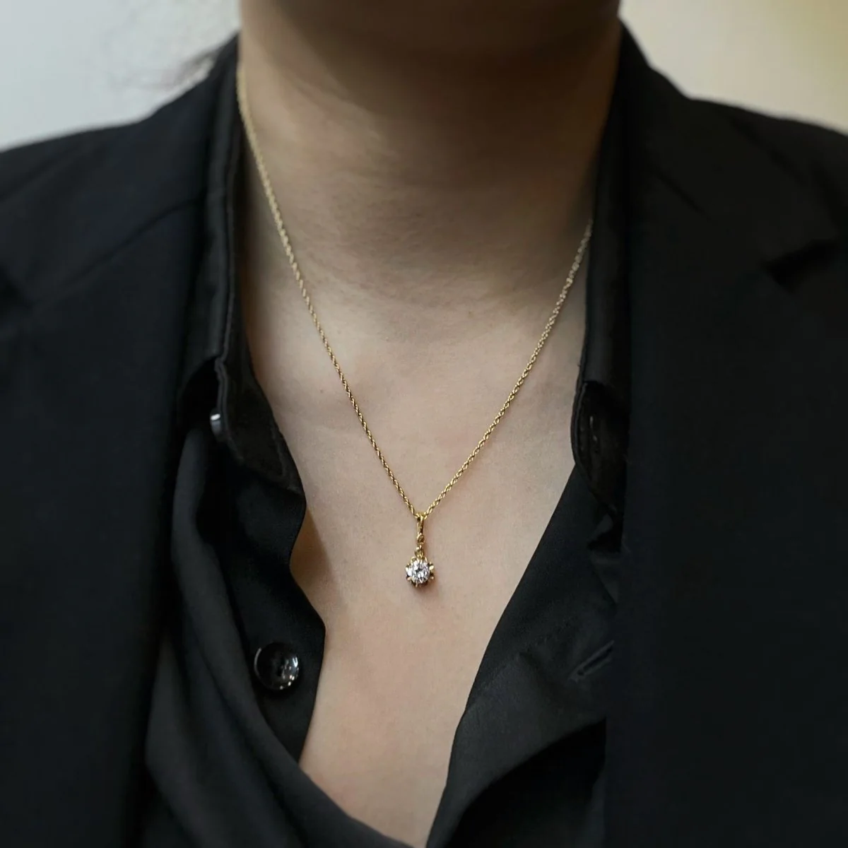 Collier Pendentif - Or Et Diamant - Image 5