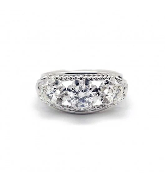 Bague - Or et Diamants
