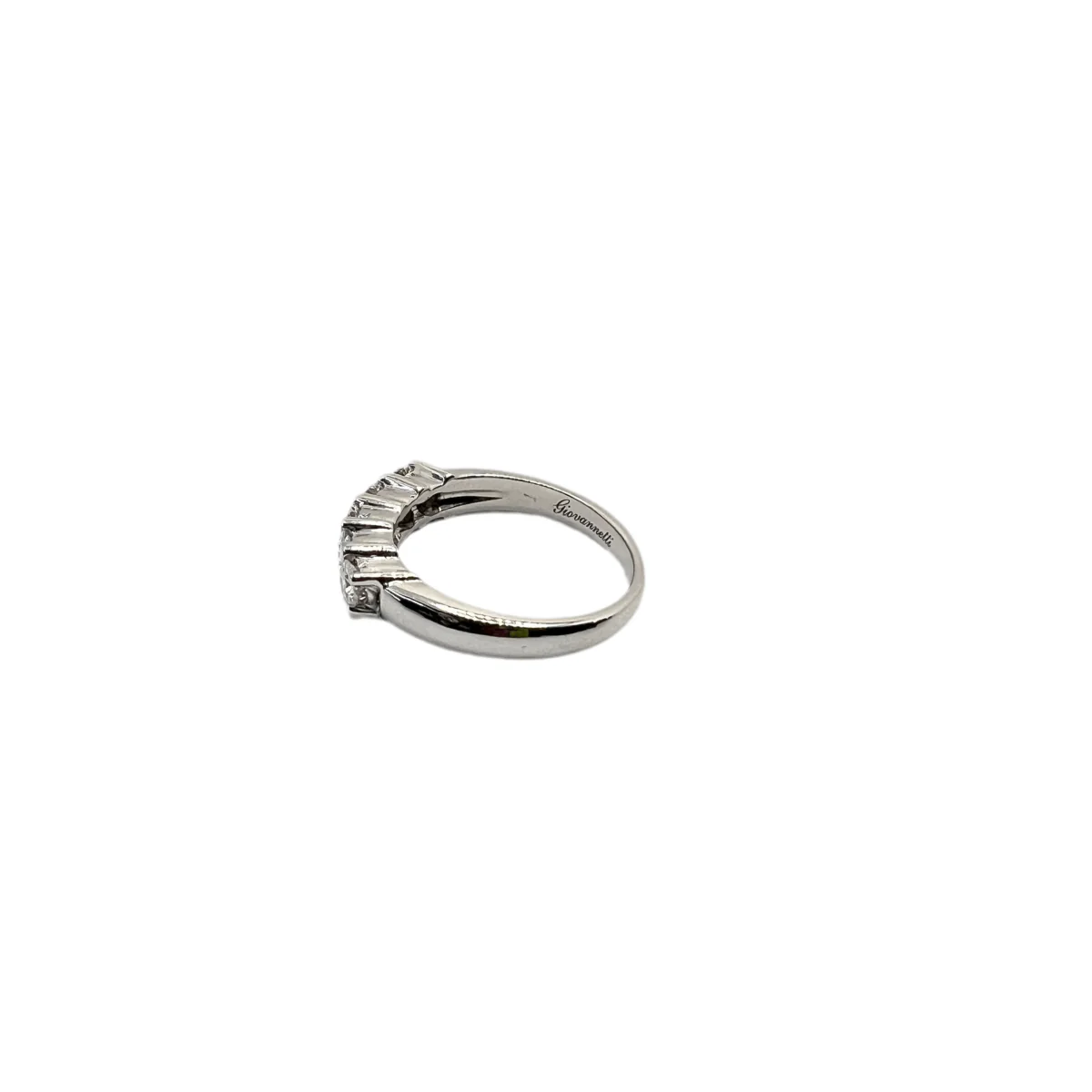 Bague GIOVANNETTI en or blanc et diamants - Image 3