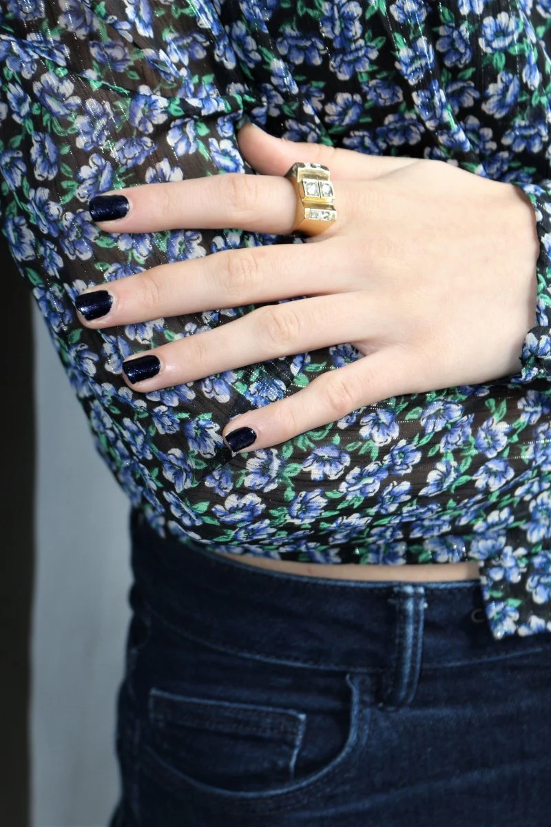 Bague Tank Diamants Taille Rose - Image 8