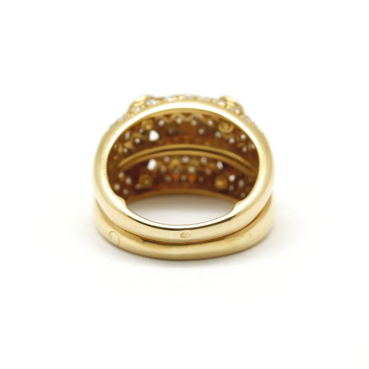 Bague - Or, Diamants et Rubis - Image 3
