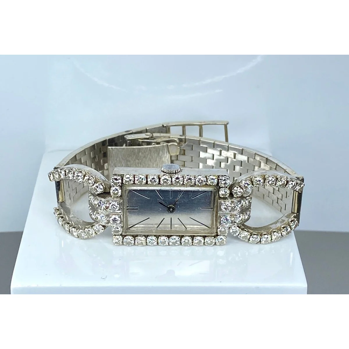 Montre Mécanique en or et diamants - Image 3