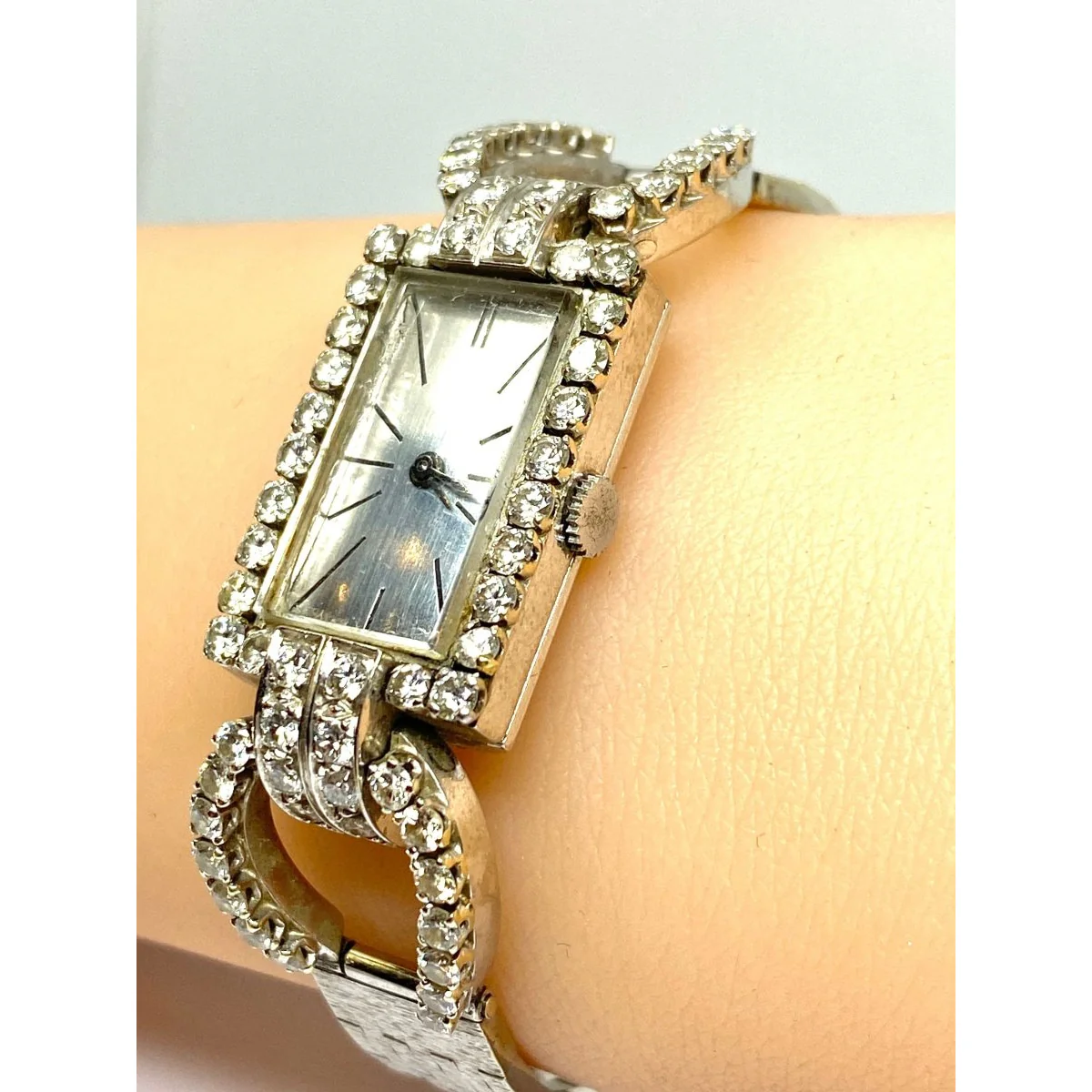 Montre Mécanique en or et diamants - Image 6