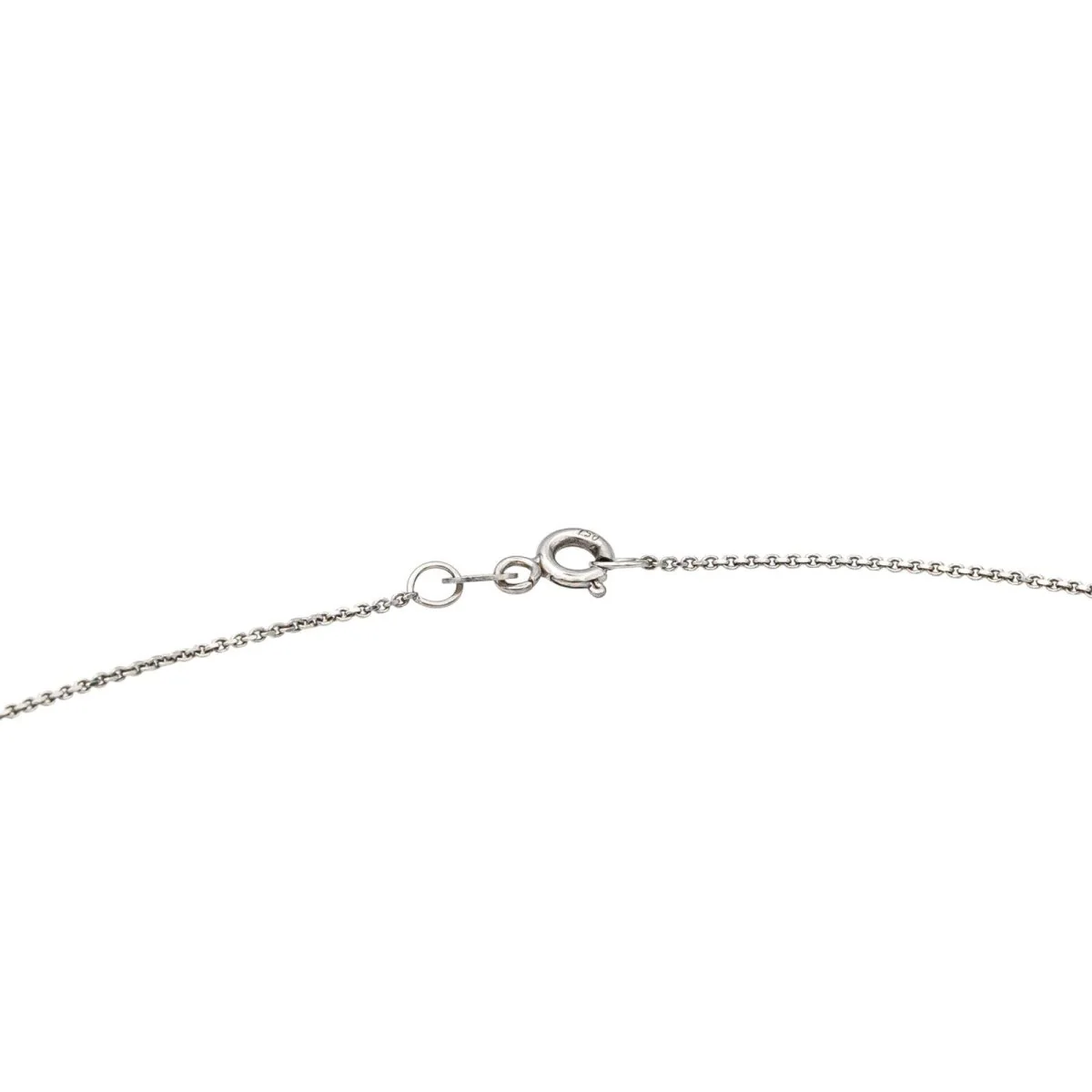 Collier Pendentif en or blanc et diamant - Image 6