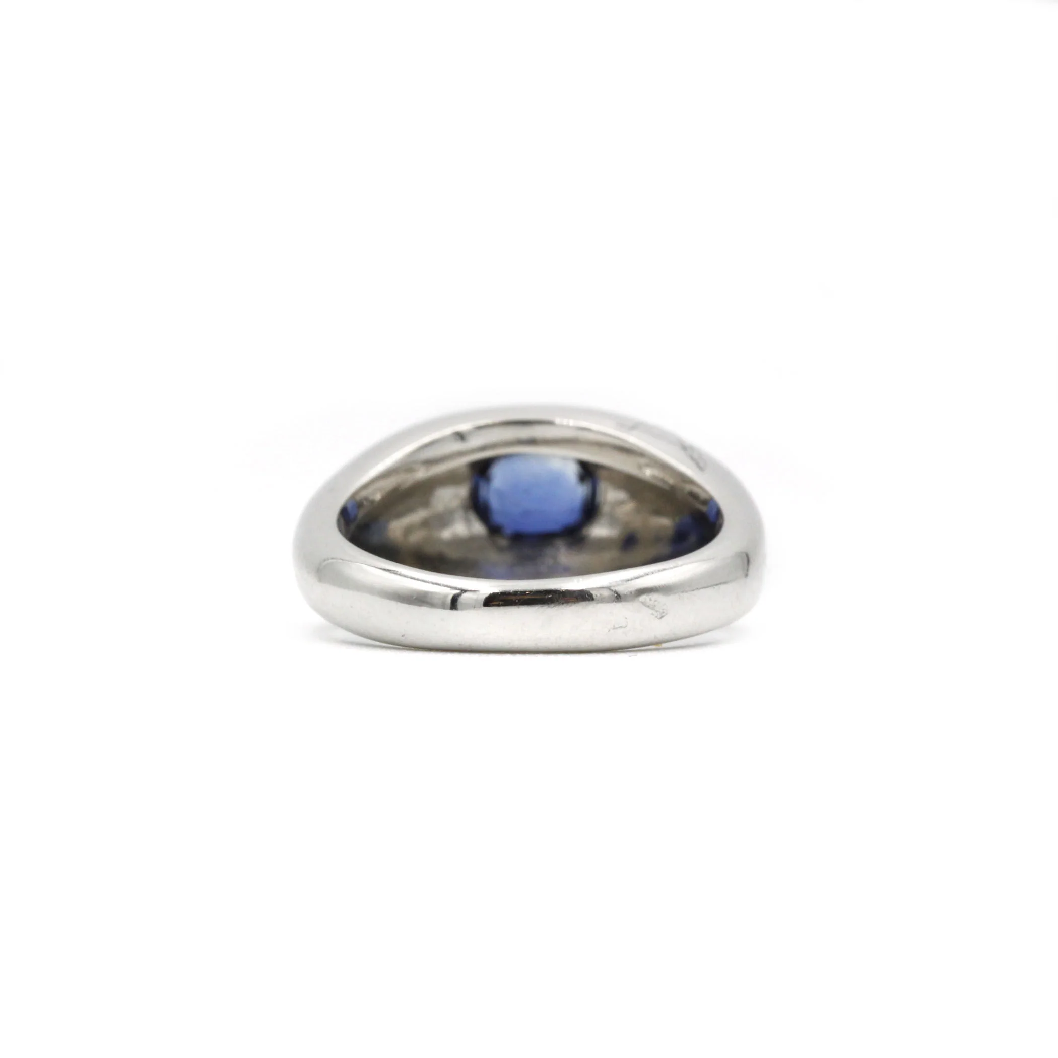 Bague - Or & Saphir - Image 3