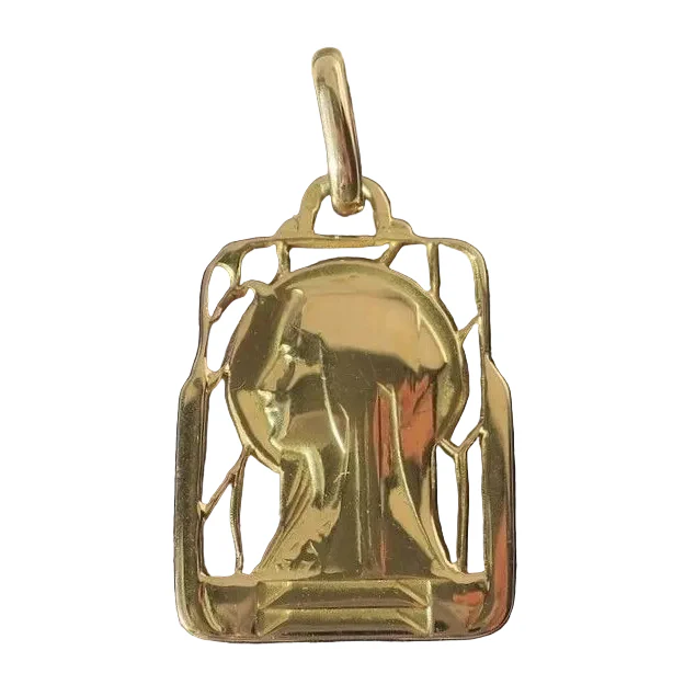 Médaille en or jaune