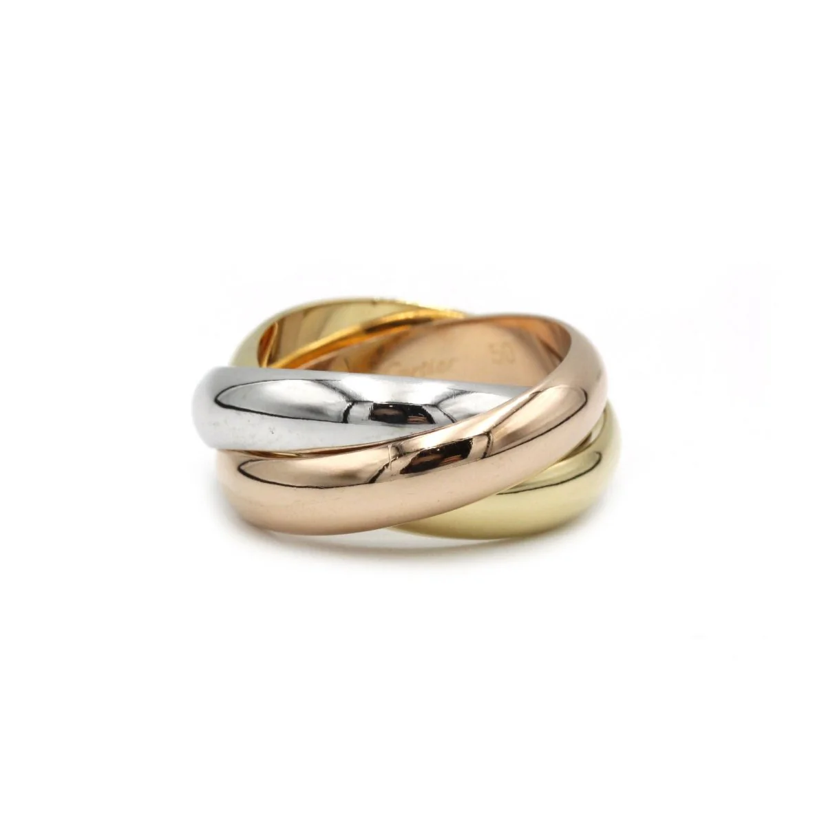 Bague Alliance CARTIER "Trinity" 3 ors