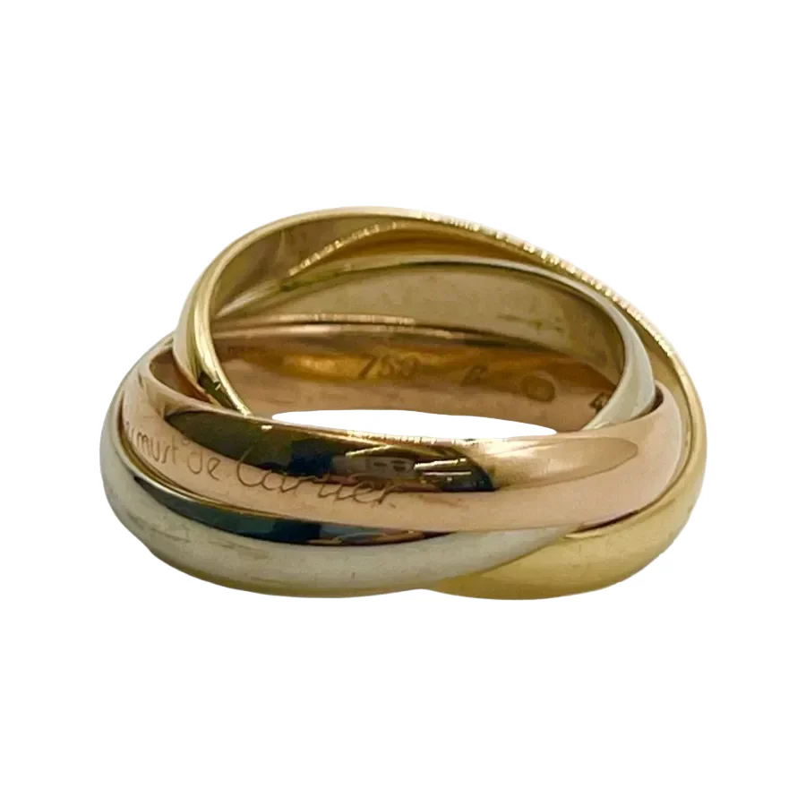 Bague CARTIER "Trinity" en or jaune, or rose, et or blanc - Image 2