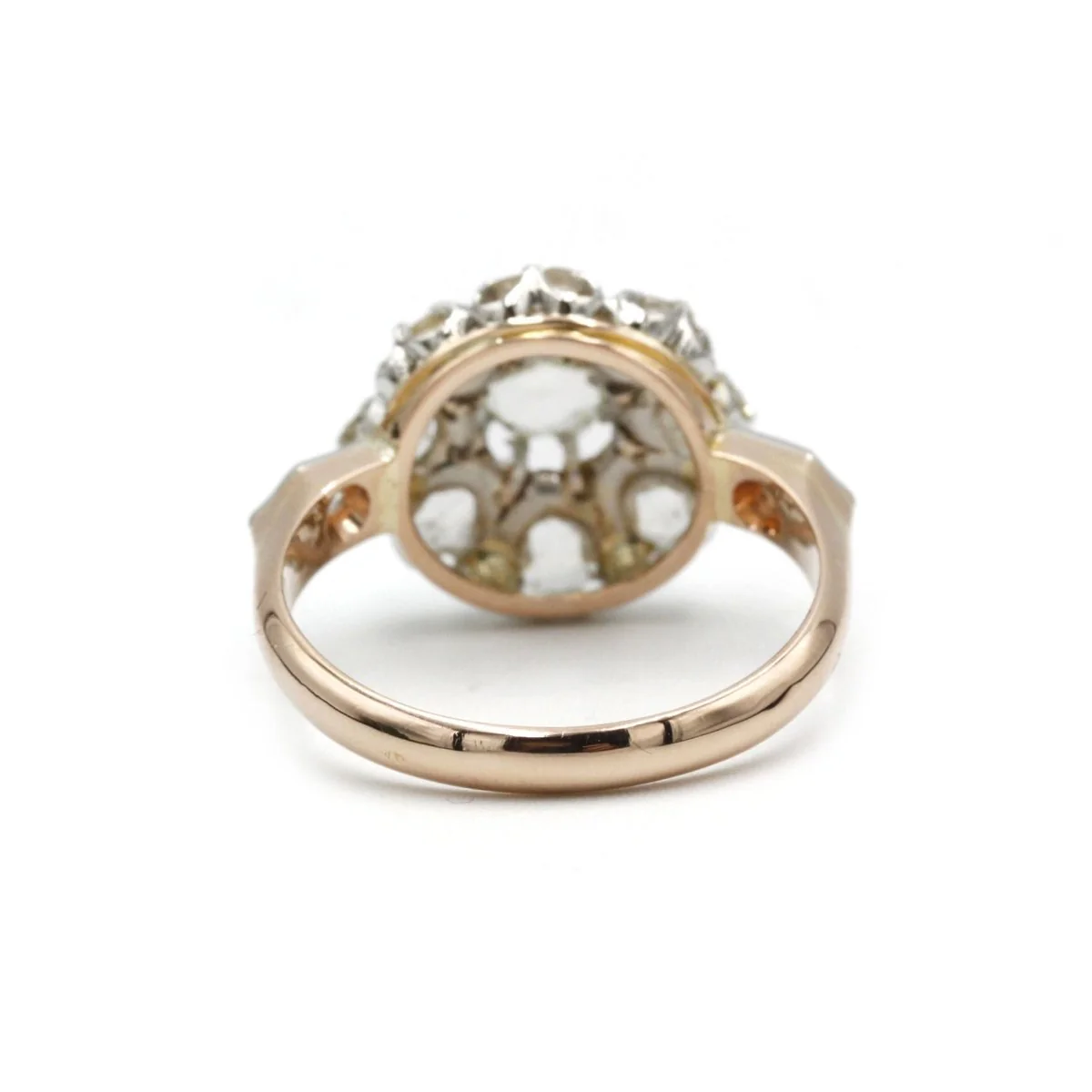 Bague - Or et diamants rose cut - Image 6