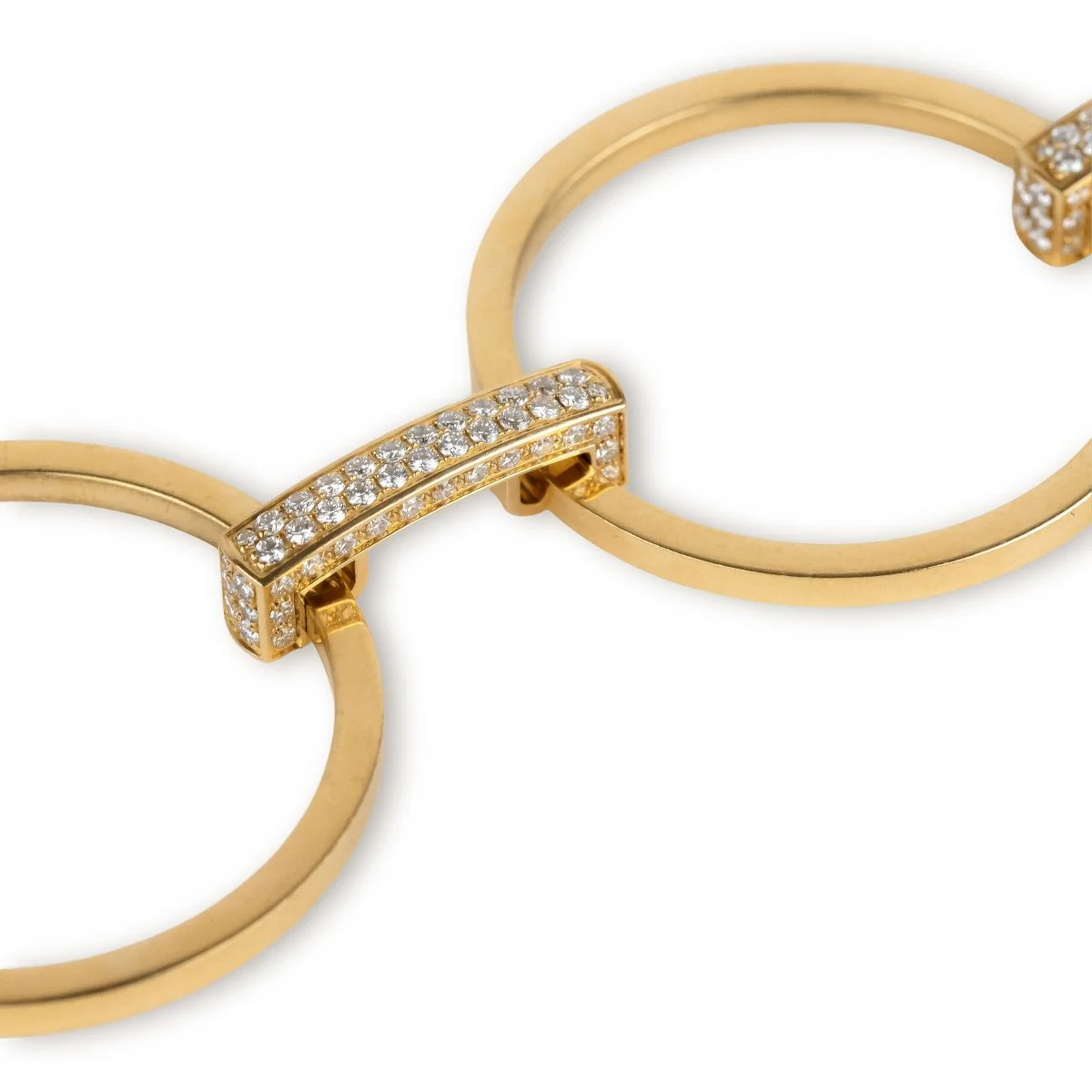 Sautoir BOUCHERON en or jaune et diamants - Image 2