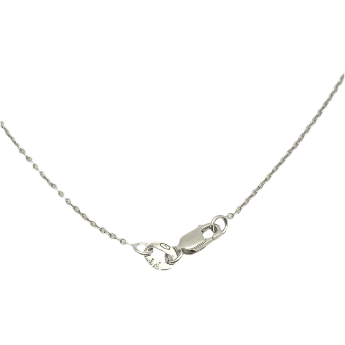 Collier Pendentif en or blanc, perle et diamant - Image 4