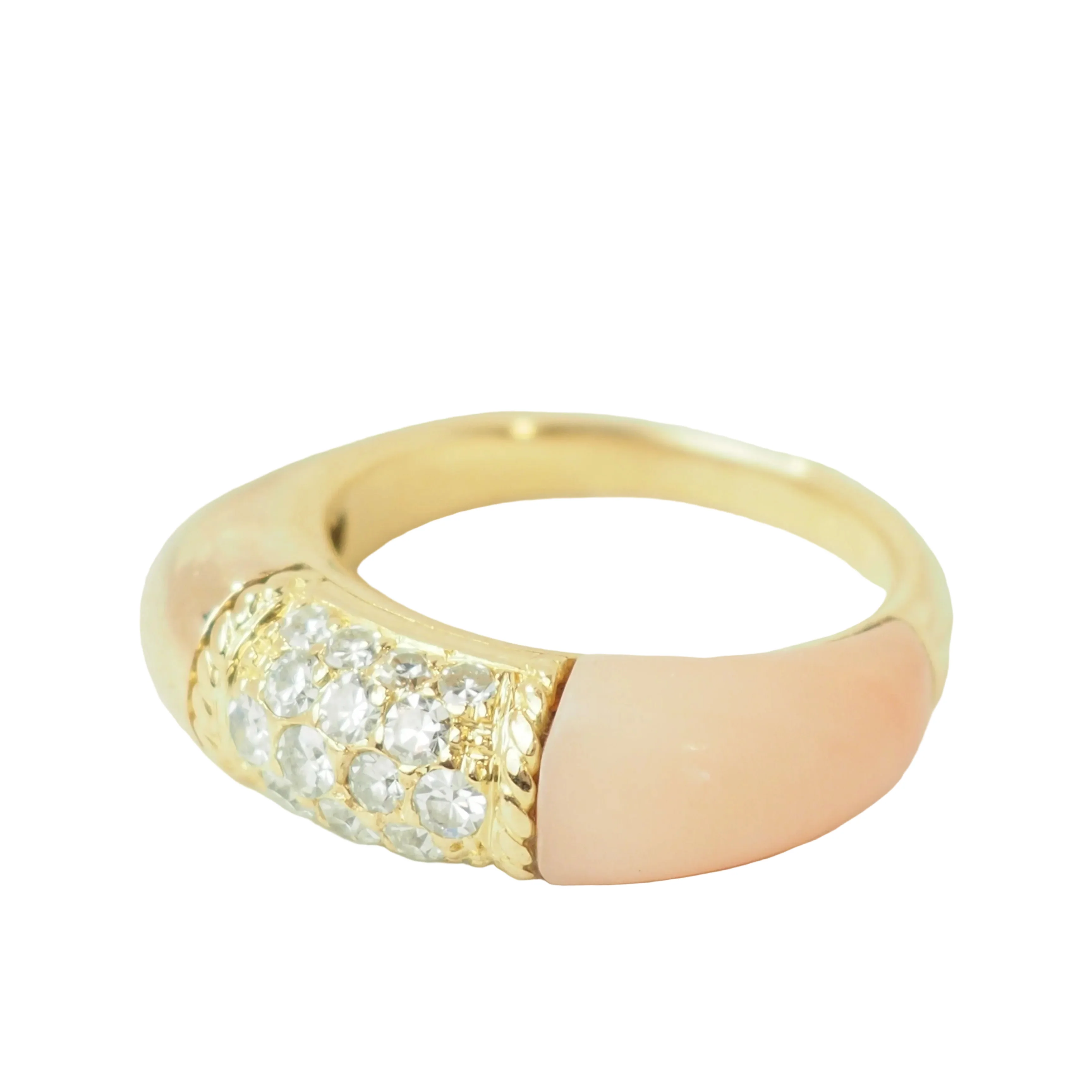 Bague Van Cleef et Arpels en or jaune et diamants - Image 3