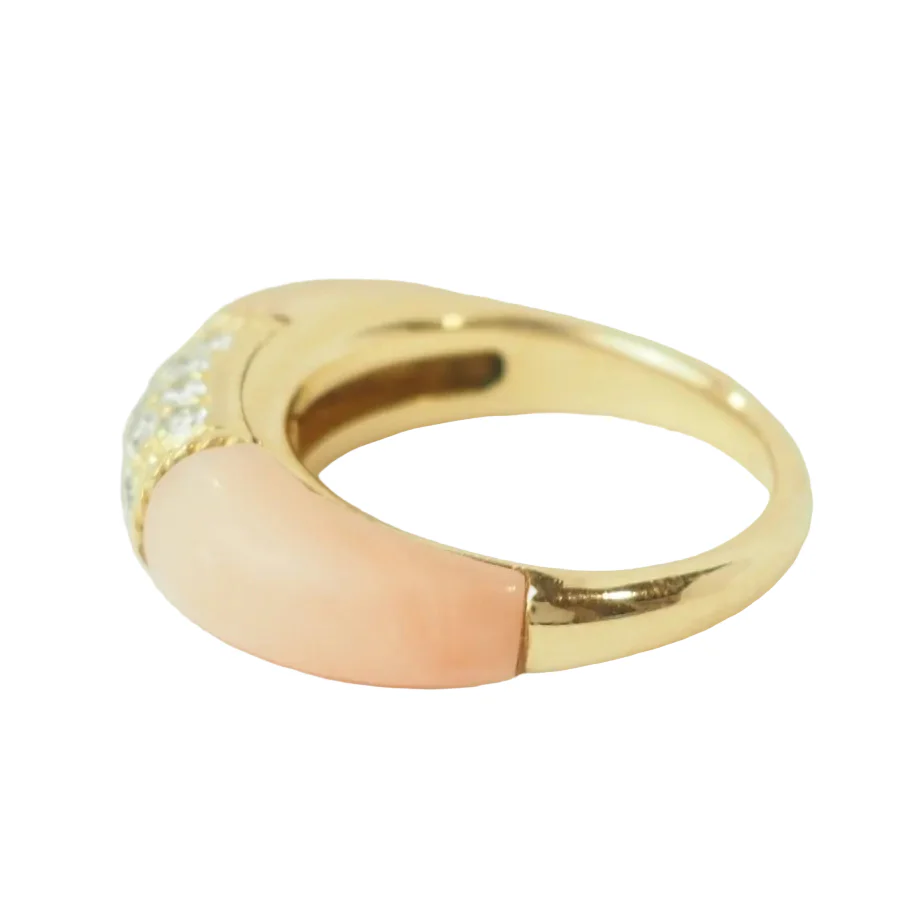 Bague Van Cleef et Arpels en or jaune et diamants - Image 4