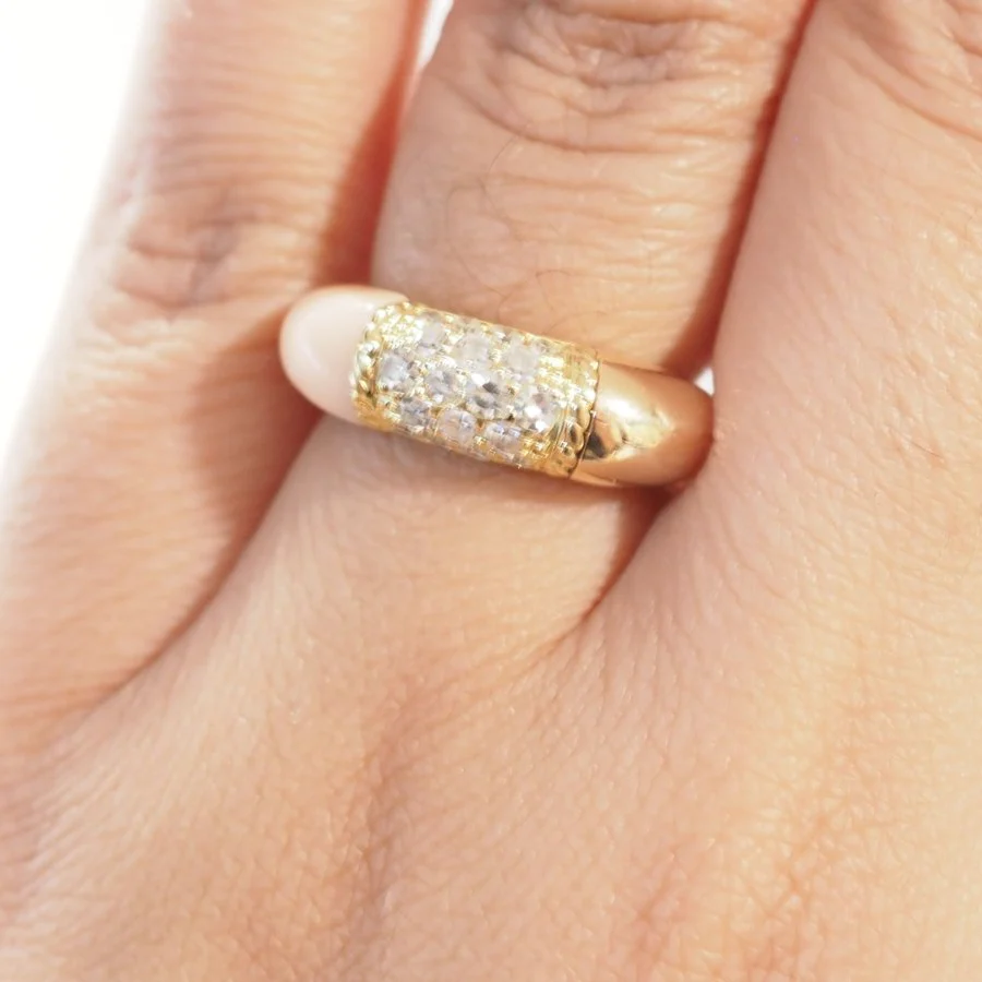 Bague Van Cleef et Arpels en or jaune et diamants - Image 6