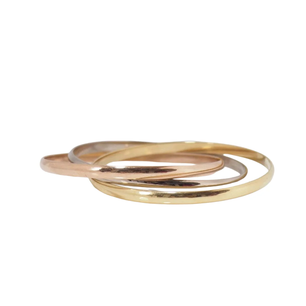 Bracelet Trinity de Cartier d'occasion trois ors - Image 3