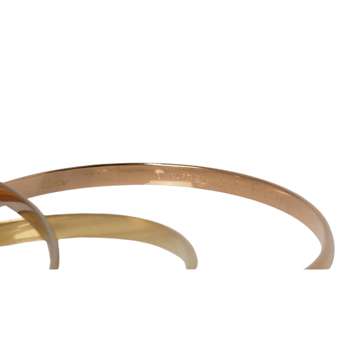 Bracelet Trinity de Cartier d'occasion trois ors - Image 4