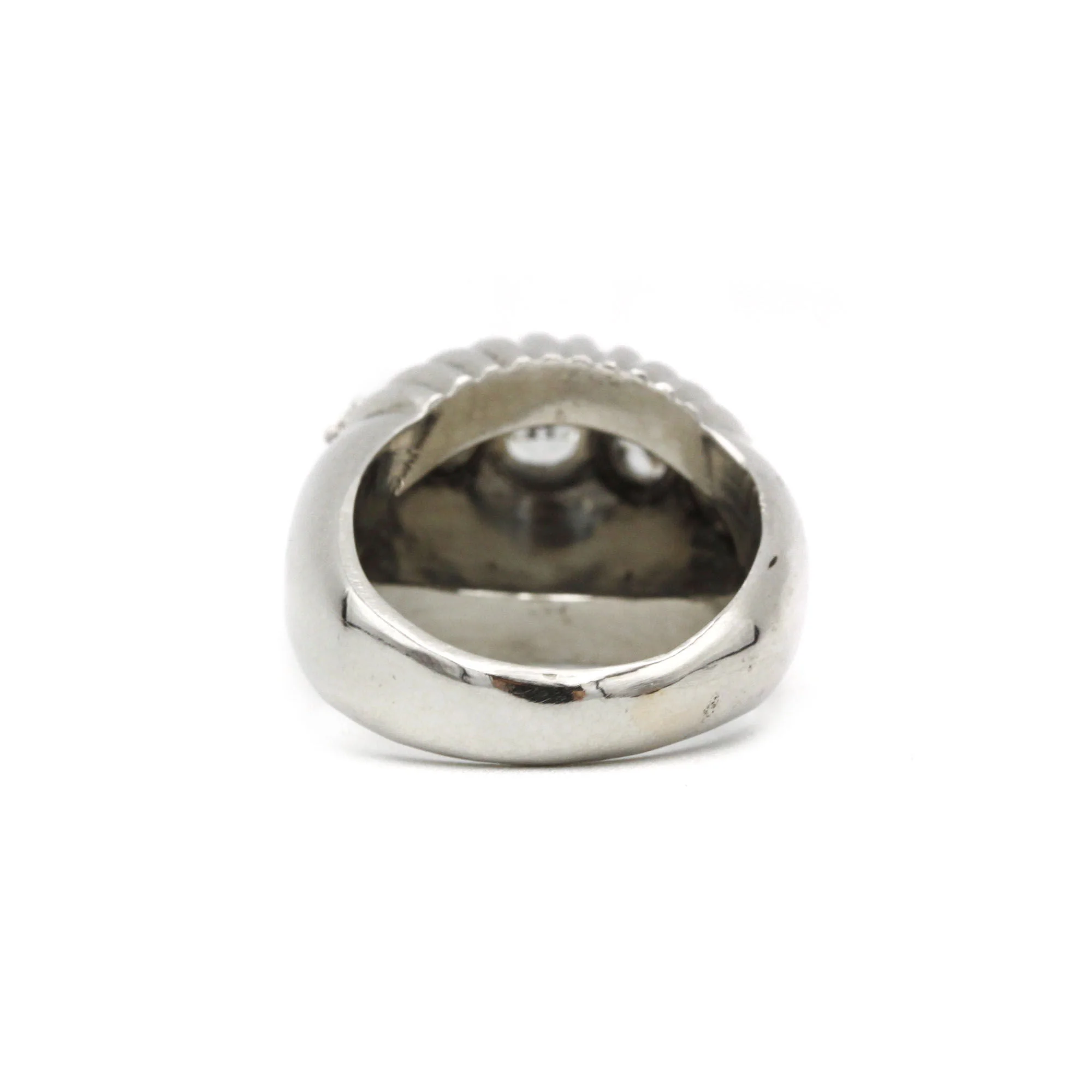 Bague - Platine et Diamants - Image 3