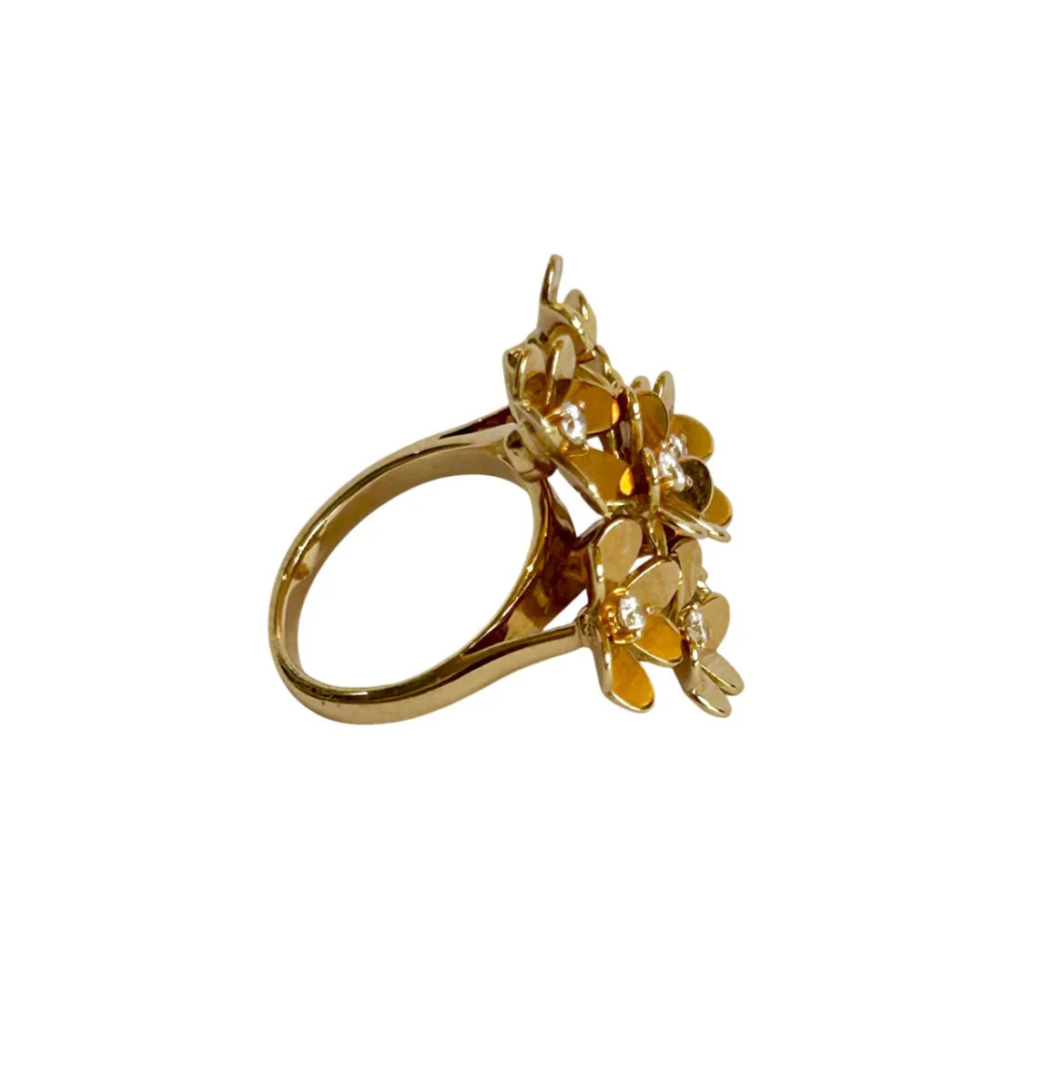Bague Van Cleef & Arpels "Frivole" en or jaune et diamants - Image 5