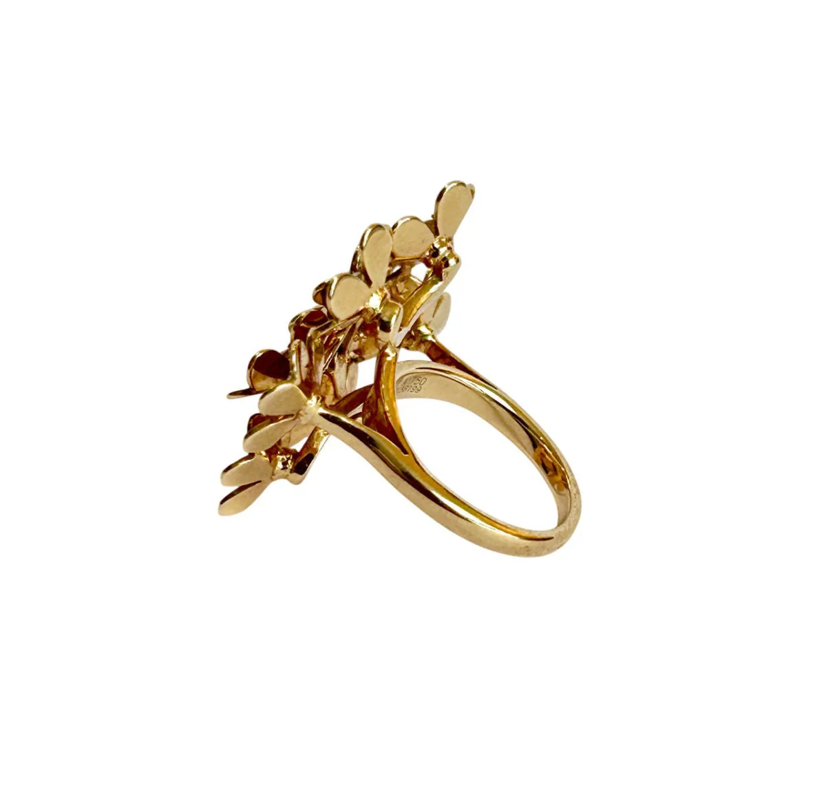 Bague Van Cleef & Arpels "Frivole" en or jaune et diamants - Image 6