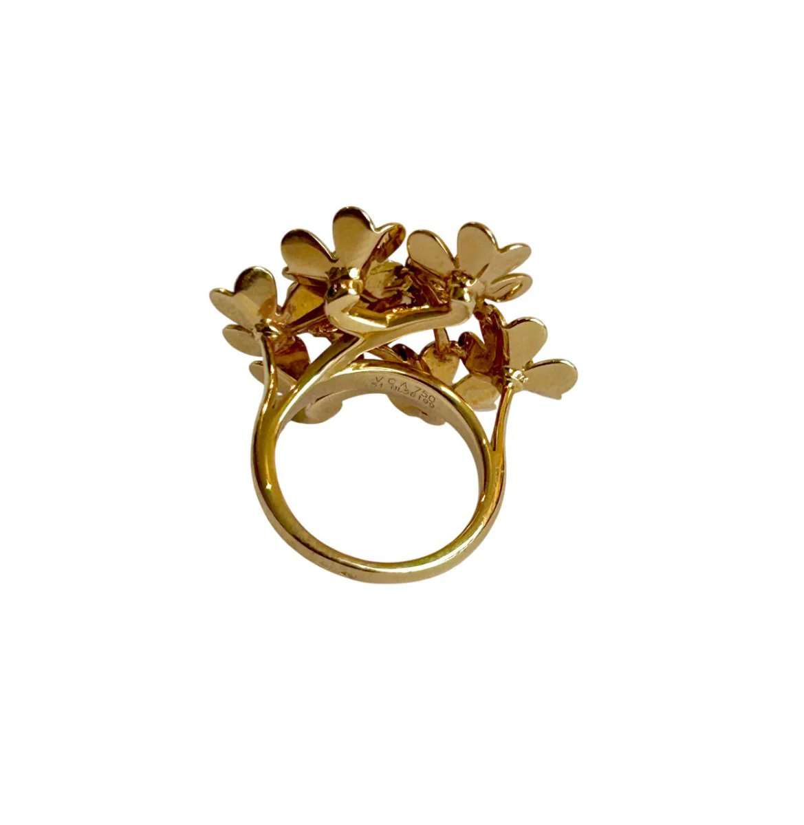 Bague Van Cleef & Arpels "Frivole" en or jaune et diamants - Image 7