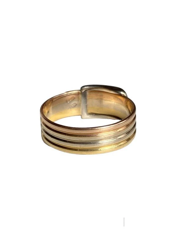 Bague Ceinture, en 3 Ors 18k - Image 2