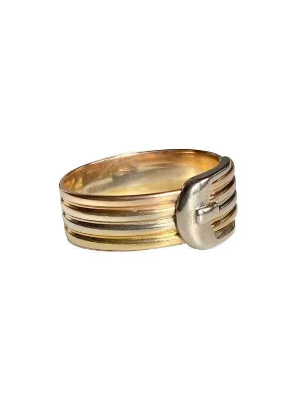 Bague Ceinture, en 3 Ors 18k - Image 3