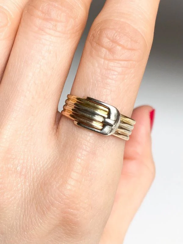 Bague Ceinture, en 3 Ors 18k - Image 4