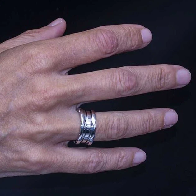 Bague BULGARI "B.ZERO 1" en or blanc. - Image 2