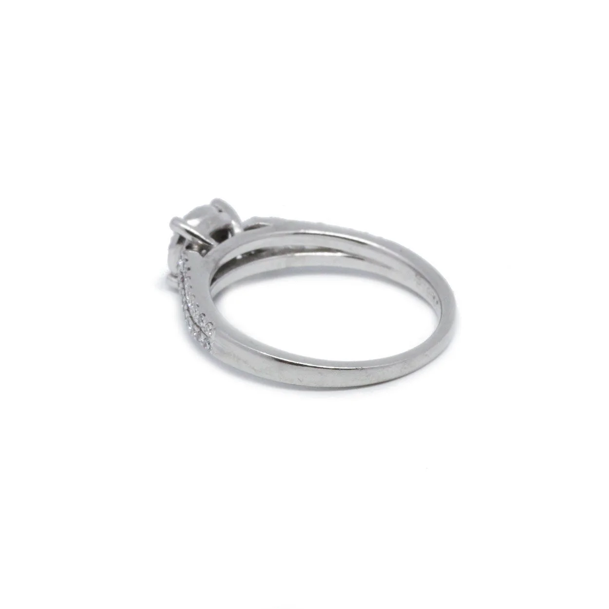 Bague - Platine Et Diamants - Image 2