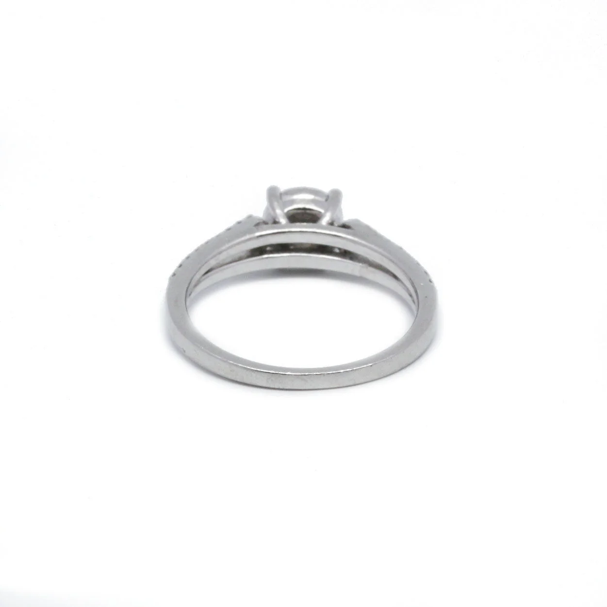 Bague - Platine Et Diamants - Image 3