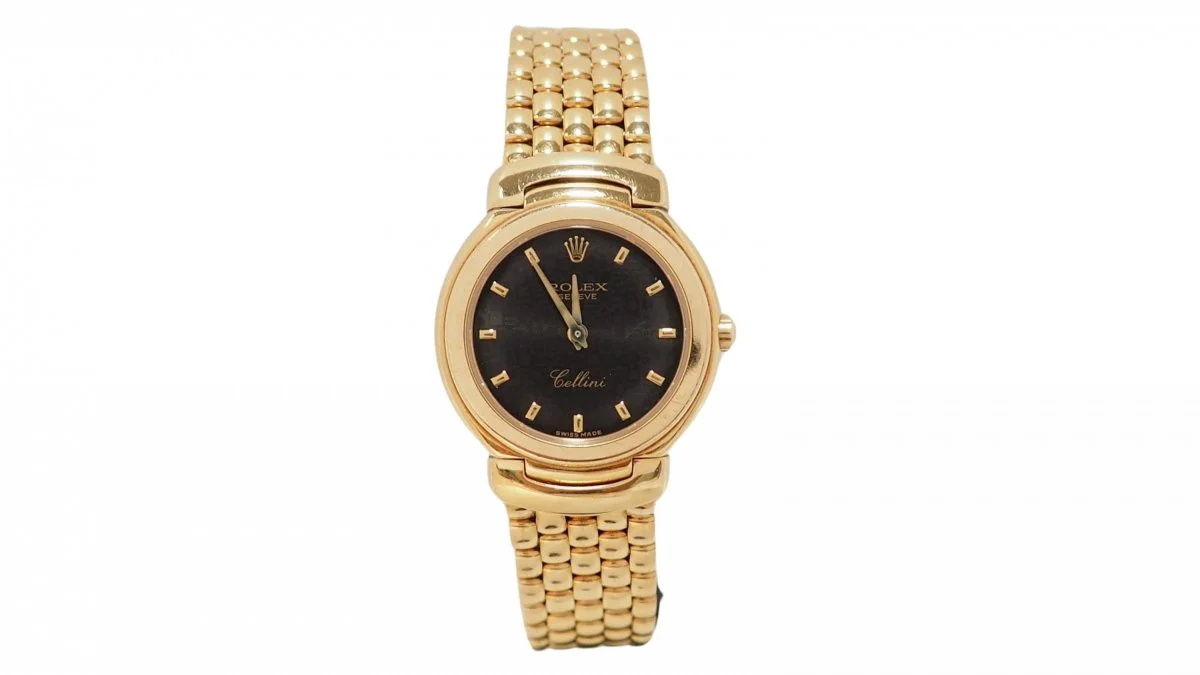 Montre ROLEX "Cellini" en or jaune