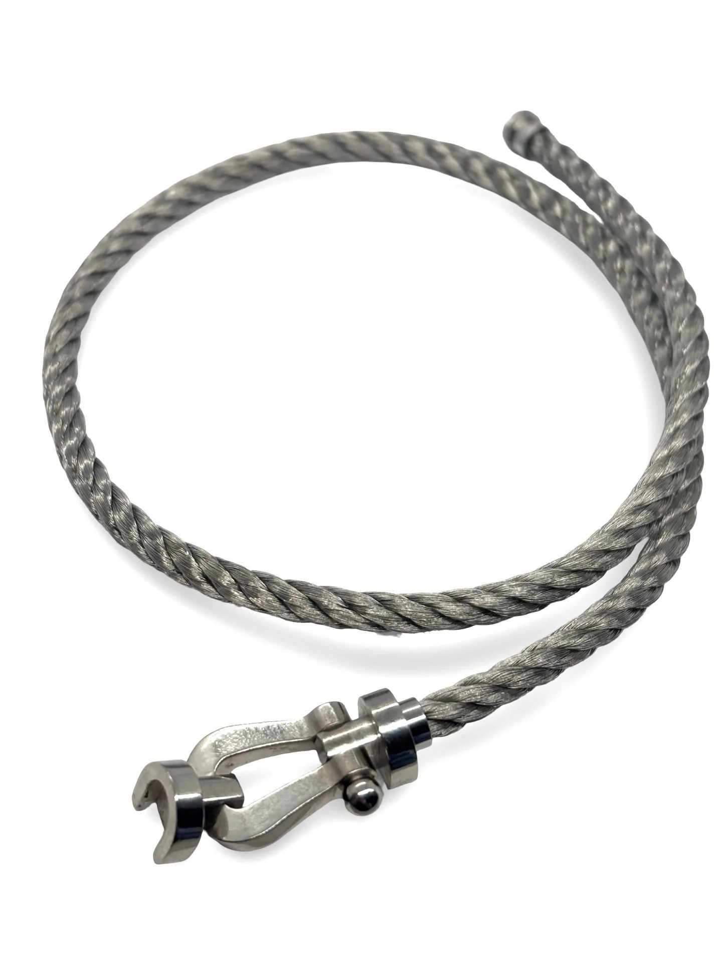 Bracelet Fred Force 10 Grand Modèle or blanc - Image 3