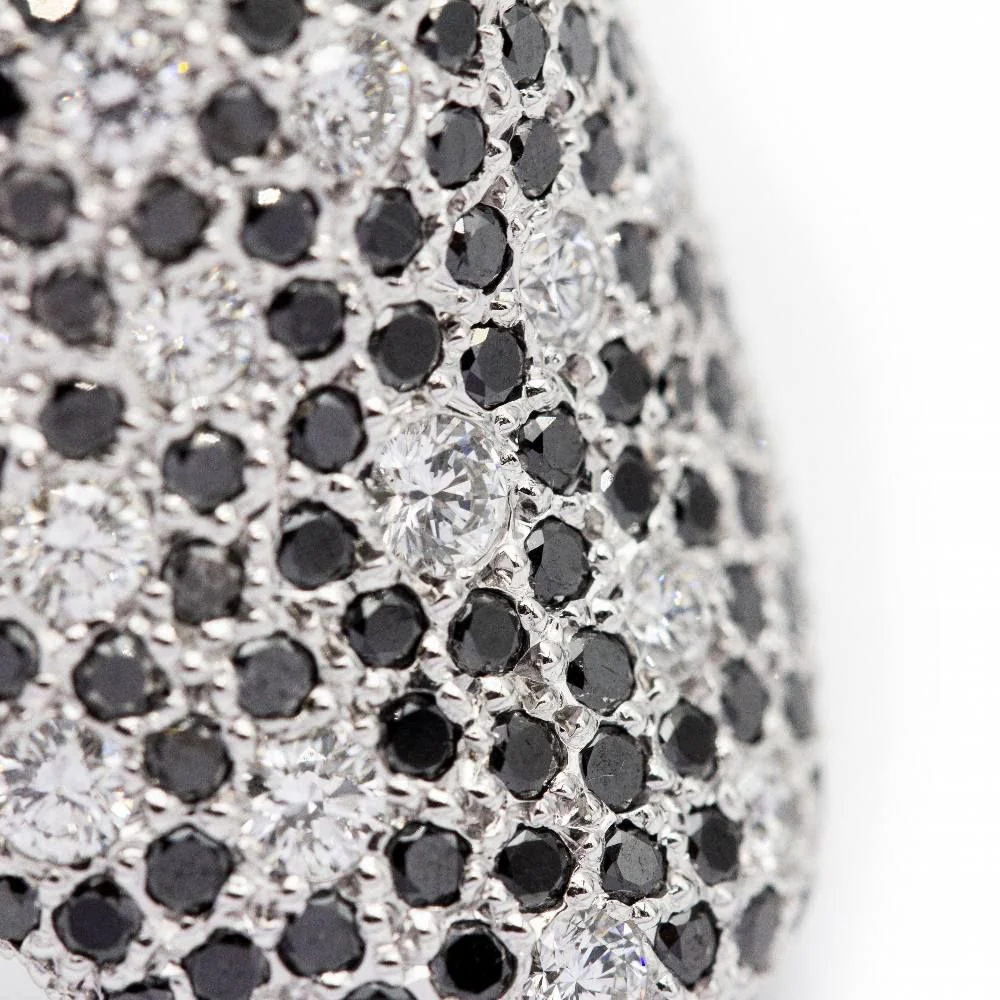 Bague Pavée ALEGORIA en or blanc et diamants - Image 6