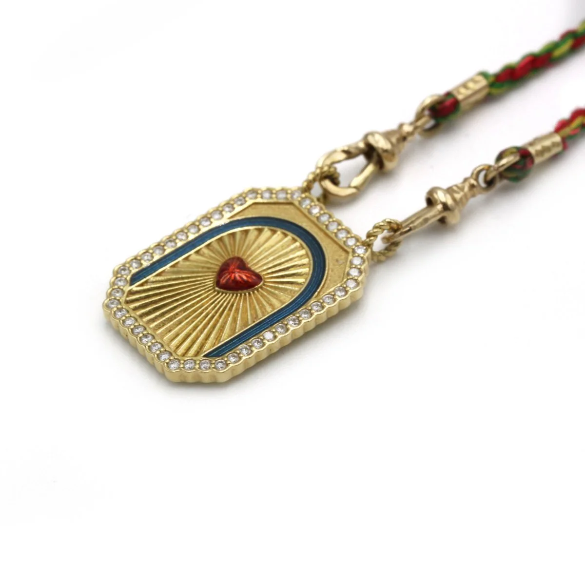 Collier Mini Scapulaire Heart - Marie Lichtenberg - Image 2