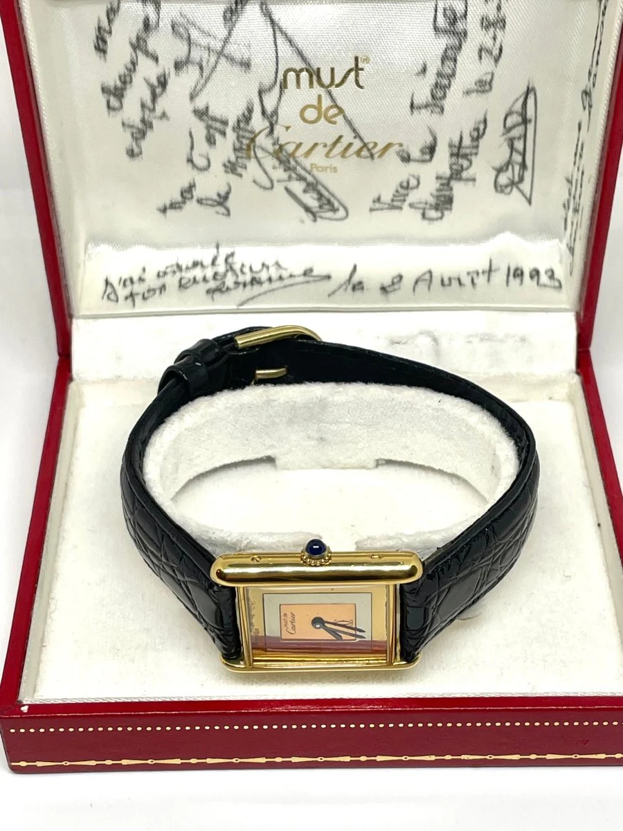 Cartier must tank vermeil GM - Image 4
