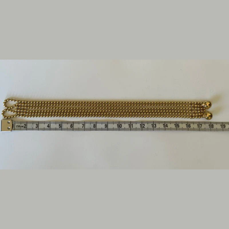 Bracelet CARTIER "Draperie" en or jaune 18k - Image 2