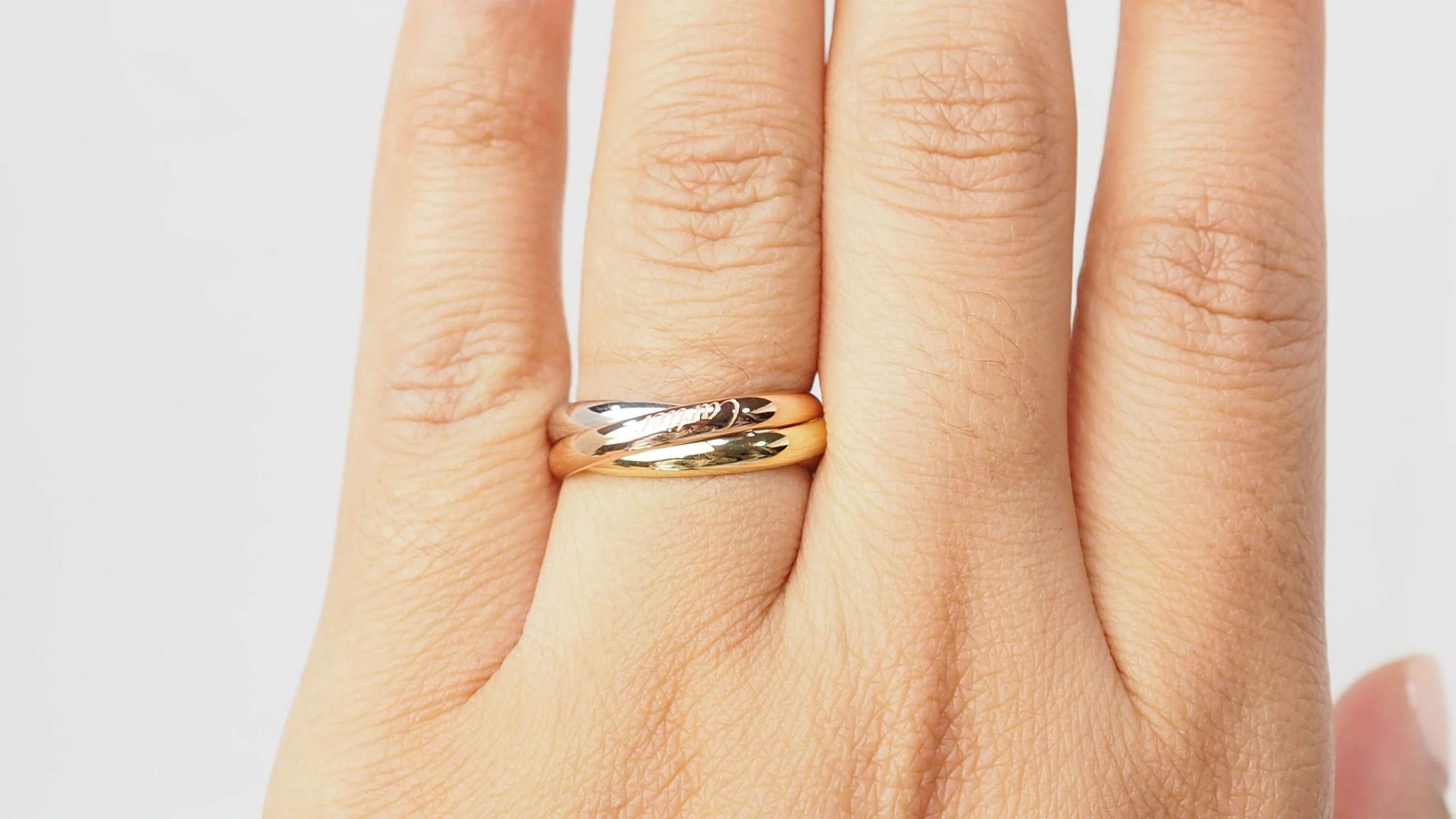 Bague Trinity 3 ors de Cartier - Image 2