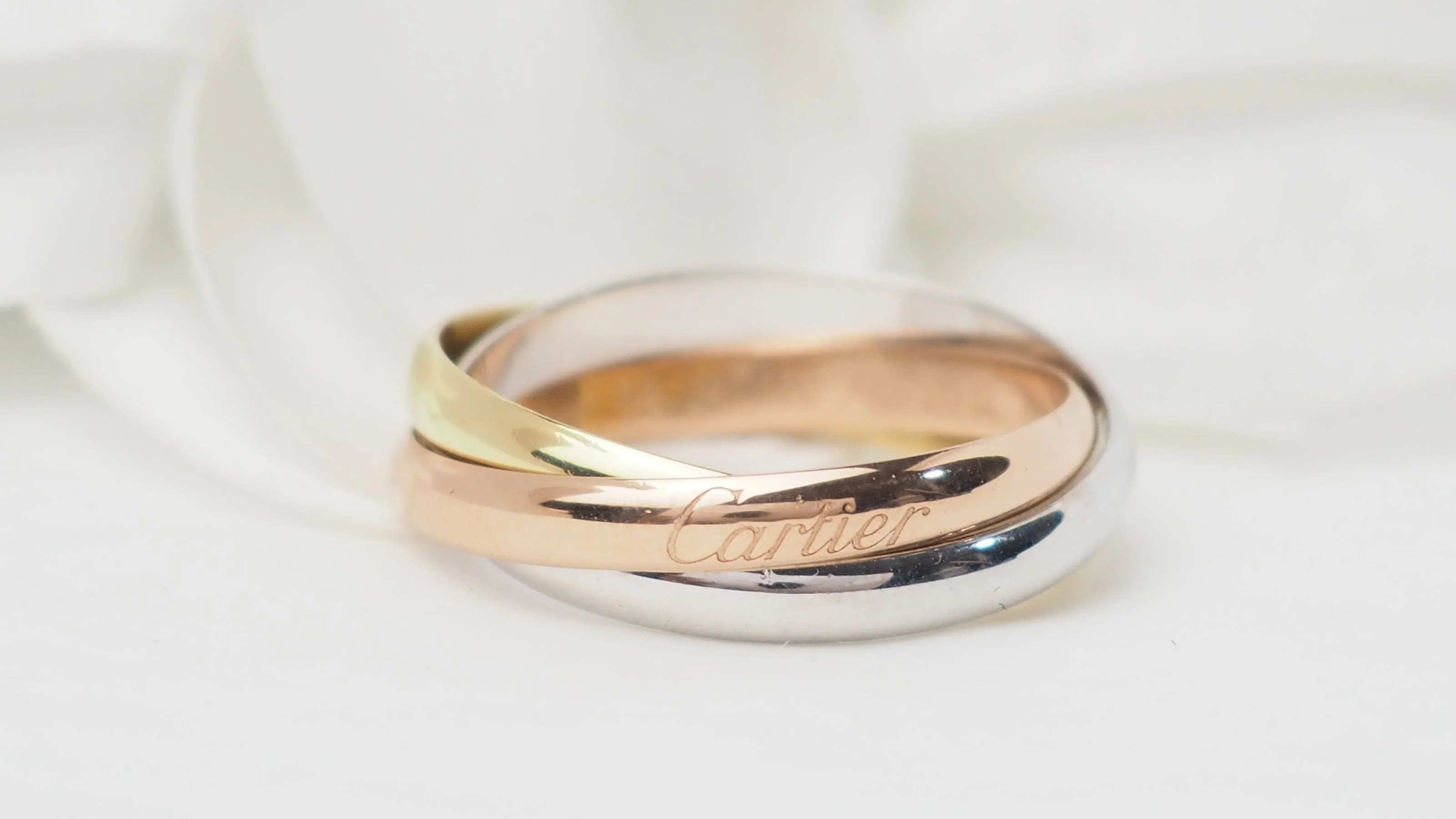 Bague Trinity 3 ors de Cartier - Image 6