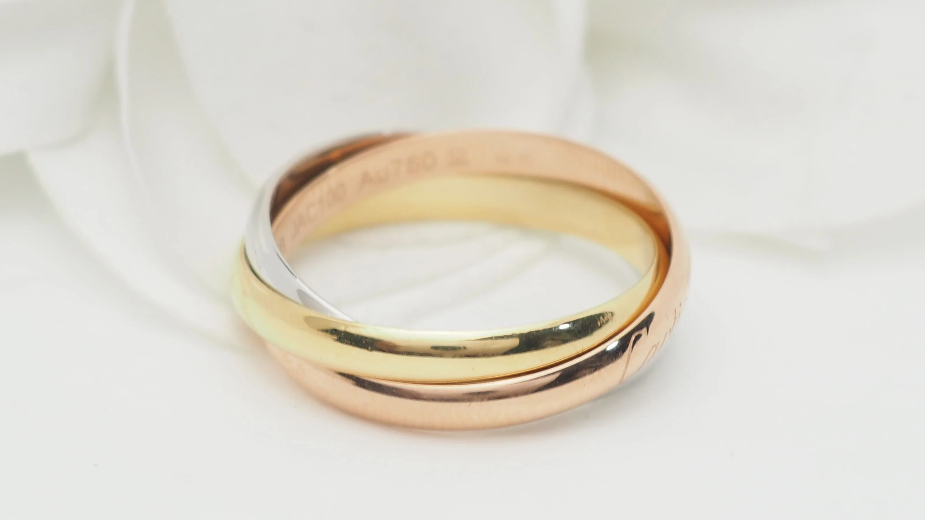 Bague Trinity 3 ors de Cartier - Image 7