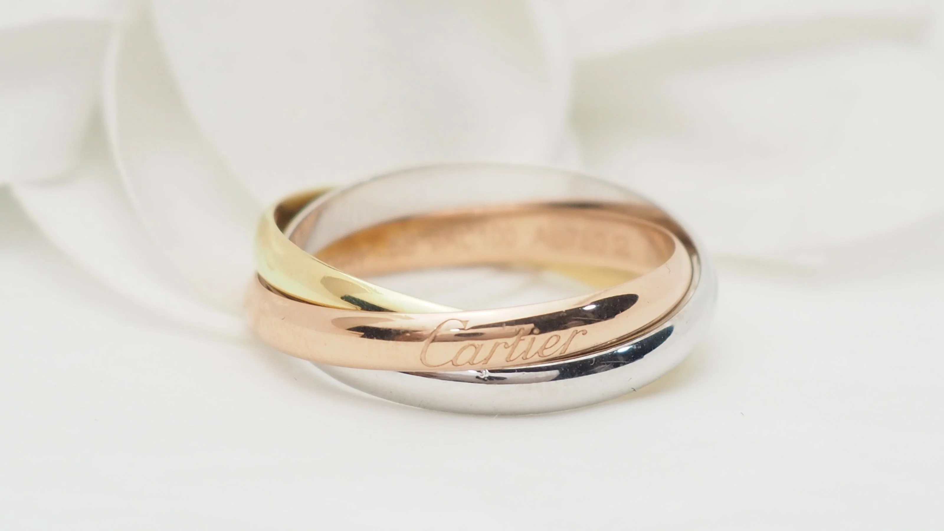 Bague Trinity 3 ors de Cartier - Image 8